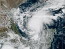 Tropical Storm Isaias at 22.6°N - 93.4°W. [image credit CIRA/NOAA]